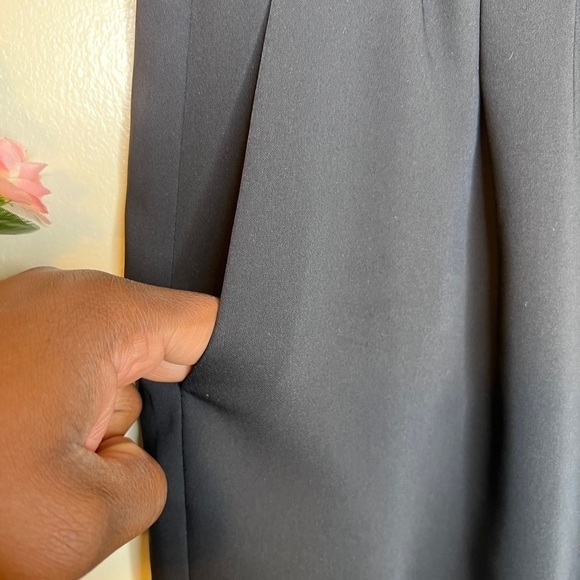 🌹J.Jill Black Gaucho Pants Women’s Medium Flowy Comfort Casual Work Office - Picture 6 of 9